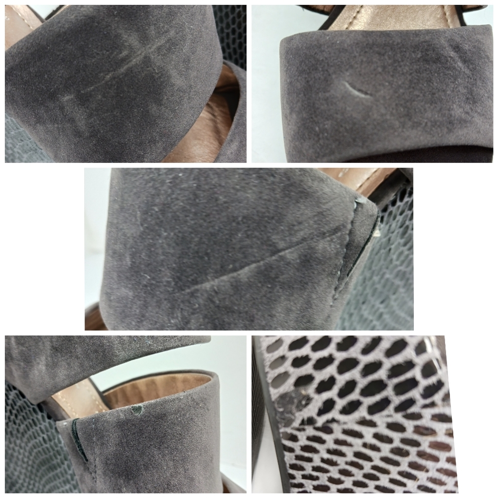 BCBGeneration Gray Platform Wedges - Picture 3 of 15